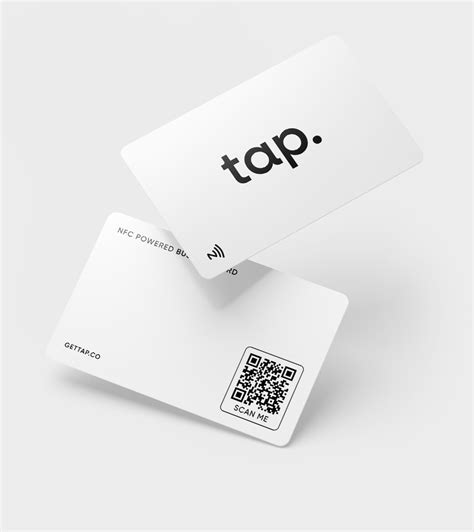 tap to share business card